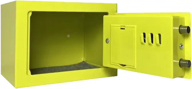 LG Electronic Cash Safe for Hotels, Digital Lock with Emergency Key, Warning Alarm, 17 x 23 x 17 cm, Multiple Colors, 17EF