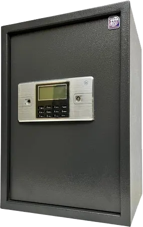 LG Electronic Cash Safe for Hotels, Digital Lock with Emergency Key, Warning Alarm, 50 x 35 x 31 cm, Multiple Colors, ALC50