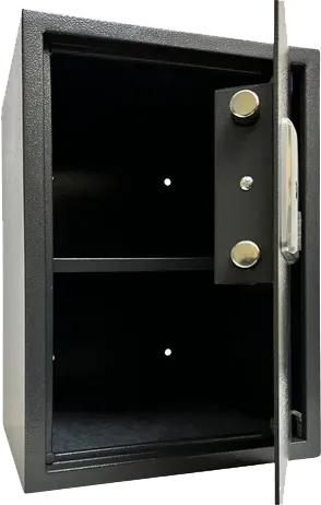 LG Electronic Cash Safe for Hotels, Digital Lock with Emergency Key, Warning Alarm, 50 x 35 x 31 cm, Multiple Colors, ALC50