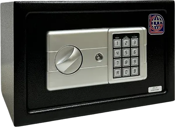 LG Electronic Cash Safe for Hotels, Digital Lock, Emergency Key, 20x31x20 cm, LGK 20