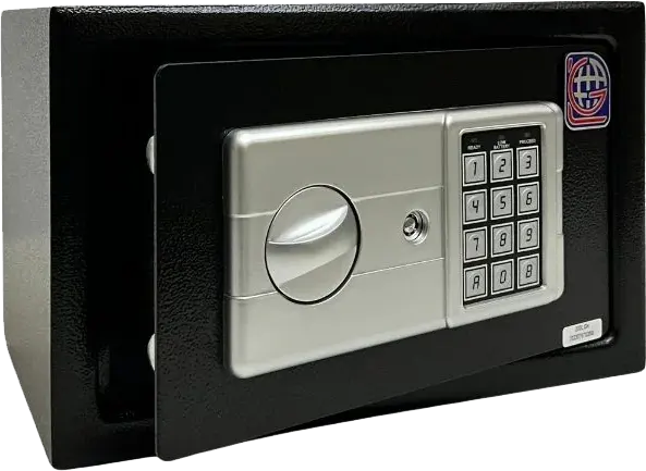 LG Electronic Cash Safe for Hotels, Digital Lock, Emergency Key, 20x31x20 cm, LGK 20