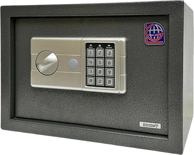LG Electronic Cash Safe for Hotels, Digital Lock, Emergency Key, 25×35×25 cm, LGK 25