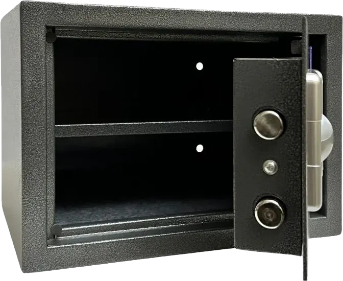 LG Electronic Cash Safe for Hotels, Digital Lock, Emergency Key, 25×35×25 cm, LGK 25