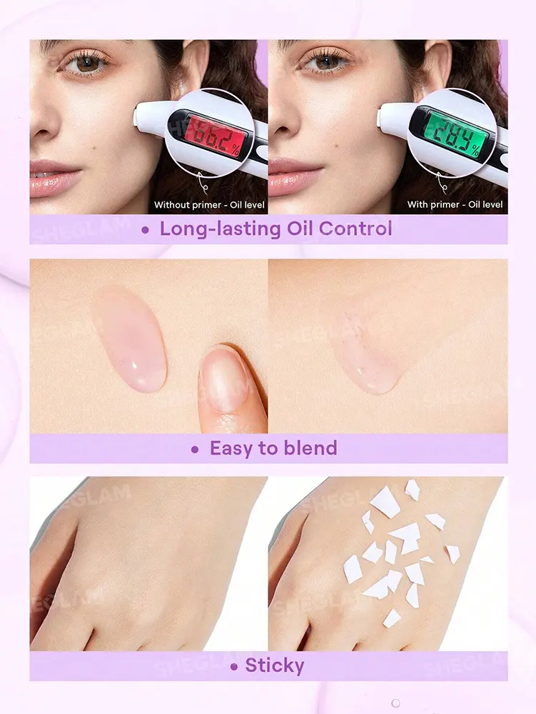 برايمر جود جريب هيدريتنج  بالتوت الازرق وحمض الفا هيدروكسي من شيجلام، حجم مناسب للسفر، 15 مل