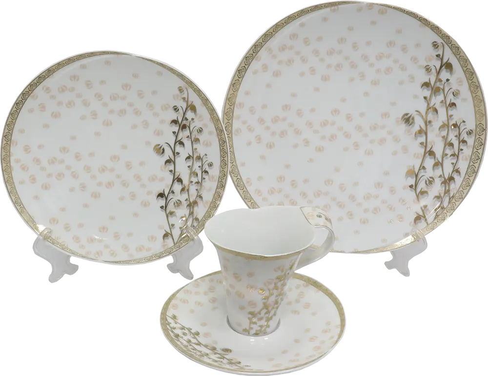 طقم صيني مدور انفينتي نيو لوفر ، ابيض في جولد ، 124 قطعة + كبه فريش، 700 وات، 2 لتر، أسود، CH-700AS