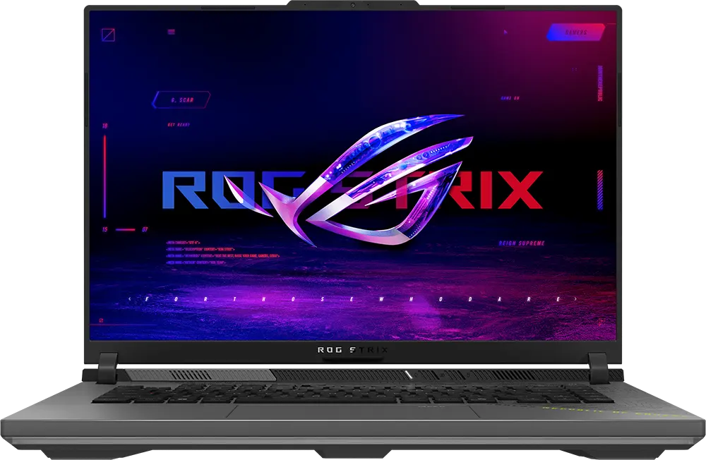 Asus Laptop ROG Strix G16 (2025) G614FP-GR169W AMD Ryzen 9-9955HX, 16GB RAM, 1TB SSD Hard Disk, NVIDIA GeForce RTX™ 5070-8GB Graphics Card, 16" FHD+ Display, Windows 11 Home, Black