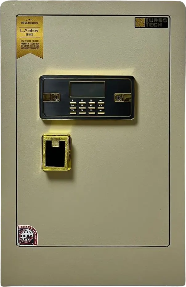 LG TurboTech Cash Safe, Digital Lock, Steel Body, Drill-Resistant Door, 70×42×38 cm, LS 70