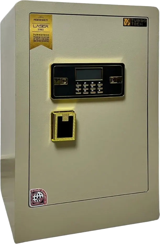 LG TurboTech Cash Safe, Digital Lock, Steel Body, Drill-Resistant Door, 70×42×38 cm, LS 70