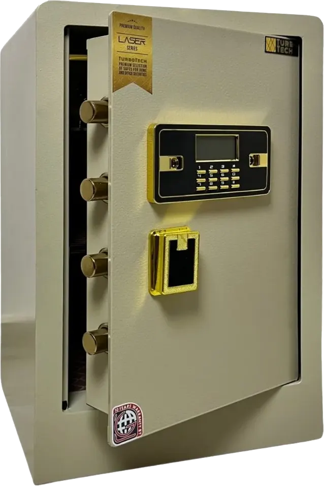 LG TurboTech Cash Safe, Digital Lock, Steel Body, Drill-Resistant Door, 70×42×38 cm, LS 70