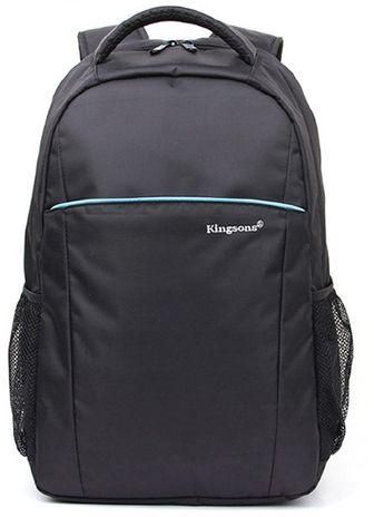 حقيبة ظهر لابتوب كينجسونز، 16.1 إنش، نايلون، ووتربروف، أسود، K8337W
