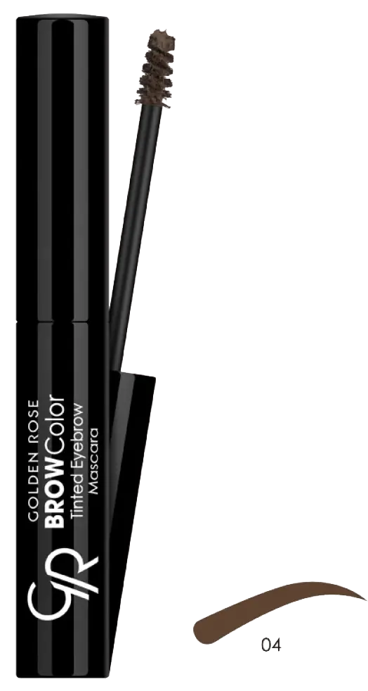 Golden Rose Brow Color Tinted Eyebrow Mascara, 04