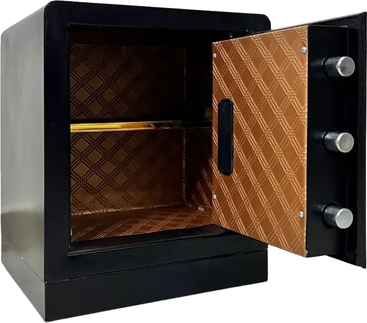 LG TurboTek Desktop Cash Safe, Advanced Digital Lock, Emergency Key, Reinforced Steel, Drill-Resistant Door, 50 x 37 x 33 cm, Black, AP 50