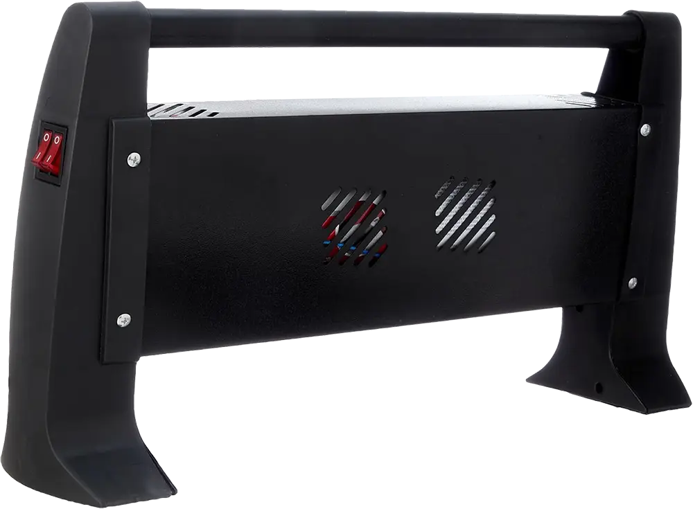 دفاية كهربائية هالوجين أي هوم، 1500 وات، 3 شمعة، أسود، موديل KI-2820