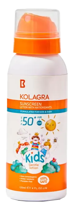 واقي شمس سبراي للاطفال بعامل حمايه من الشمس 50+ من كولاجرا، 120 مل