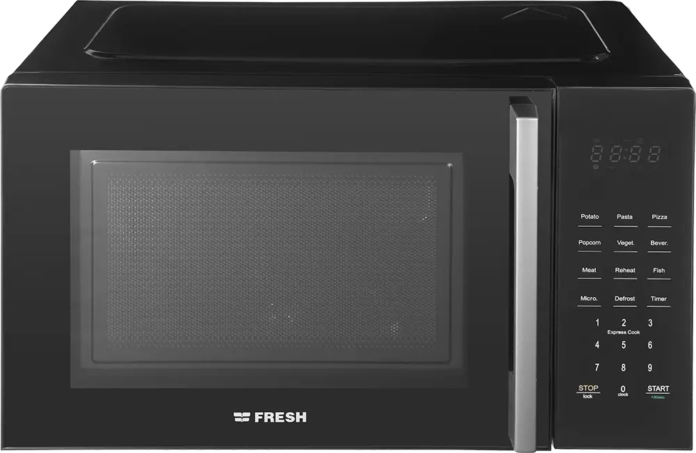 ميكروويف فريش 25 لتر، 850 وات، شاشة تاتش ديجيتال، لون اسود، موديل  FMW-25KC-BW