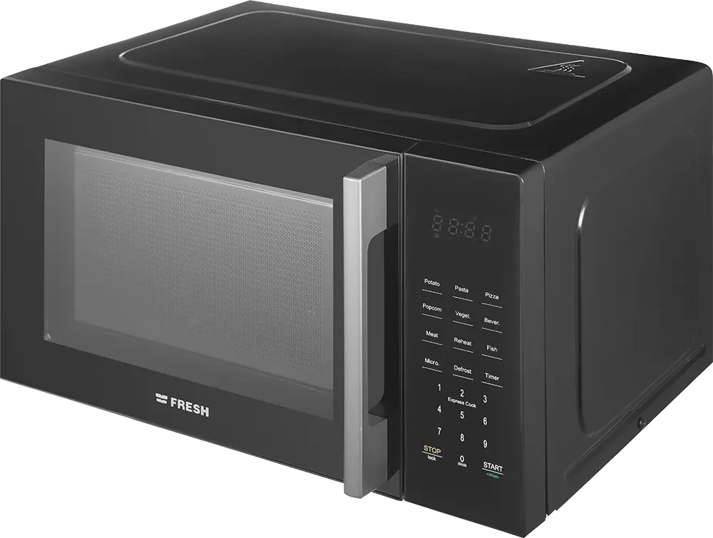 ميكروويف فريش 25 لتر، 850 وات، شاشة تاتش ديجيتال، لون اسود، موديل  FMW-25KC-BW
