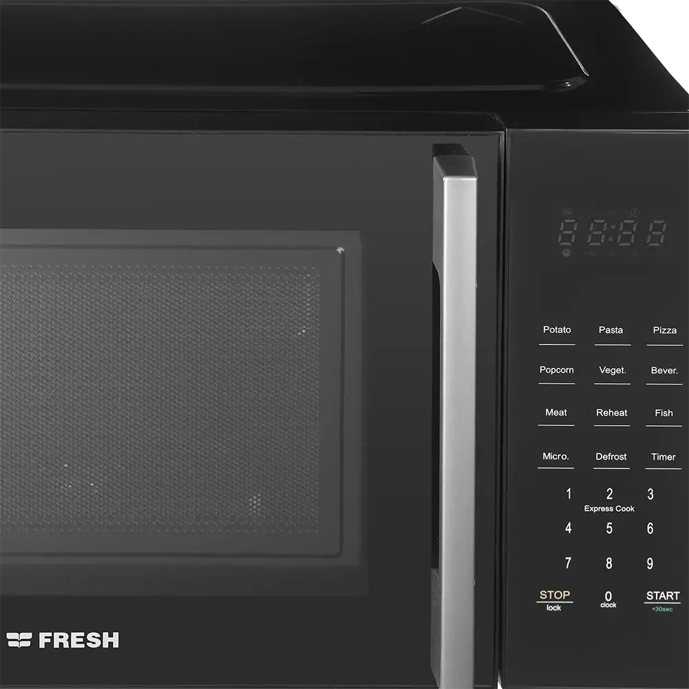 ميكروويف فريش 25 لتر، 850 وات، شاشة تاتش ديجيتال، لون اسود، موديل  FMW-25KC-BW
