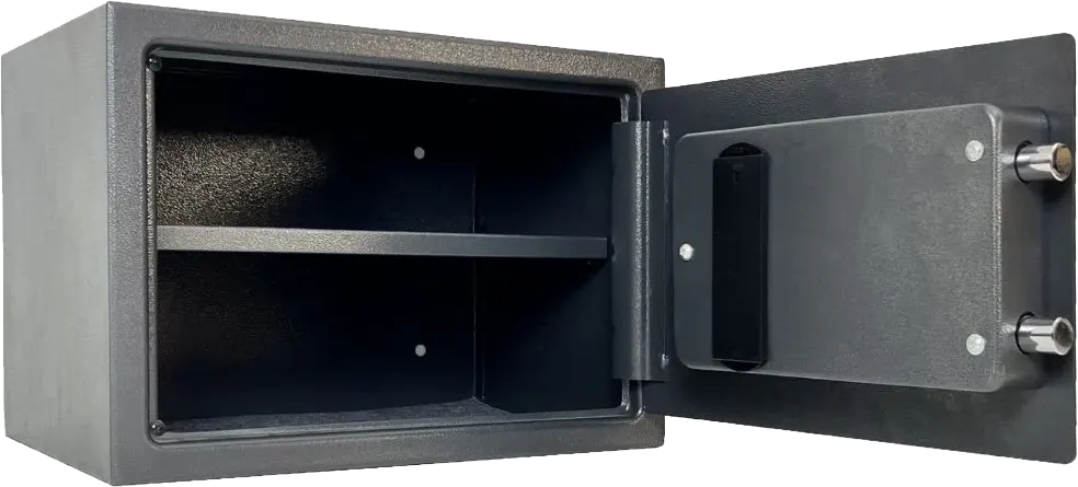 خزنة نقود إلكترونية للفنادق إل جي، قفل رقمي، مفتاح طوارئ، 25×35×25 سم، EUD 25