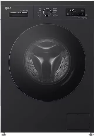 غسالة ال جي فول اوتوماتيك ، 9 كيلو ، 1400لفة  ، واي فاي ، موتور دفع مباشر ، اسود ، F4Y2VYGYX