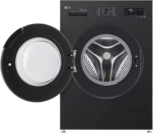 غسالة ال جي فول اوتوماتيك ، 9 كيلو ، 1400لفة  ، واي فاي ، موتور دفع مباشر ، اسود ، F4Y2VYGYX