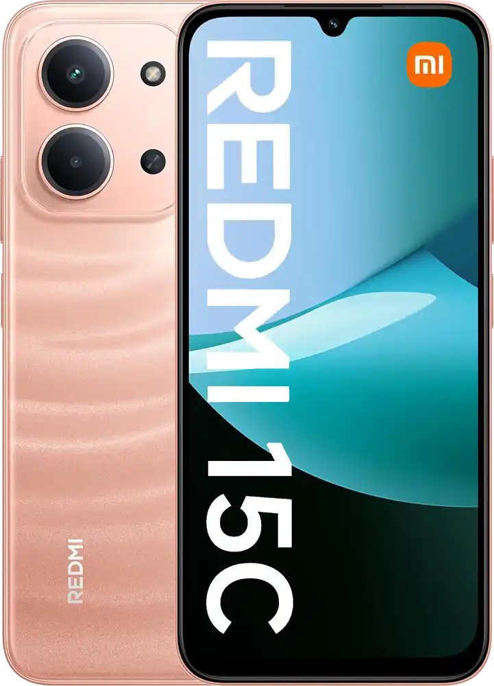 موبايل ريدمي 15C، ثنائي الشريحة، ذاكرة داخلية 128 جيجابايت، رامات 6 جيجابايت، شبكة الجيل الرابع إل تي إي، برتقالي