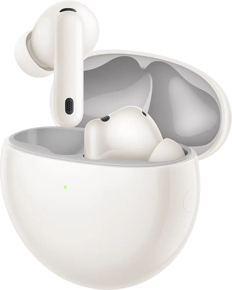 سماعات اذن لاسلكية هواوي 7I، بلوتوث 5.4، تقنية ANC 4.0، مقاومة للماء ip54، بطارية 510 مللي أمبير، وقت تشغيل 35 ساعة، تحكم باللمس، أبيض، T0025