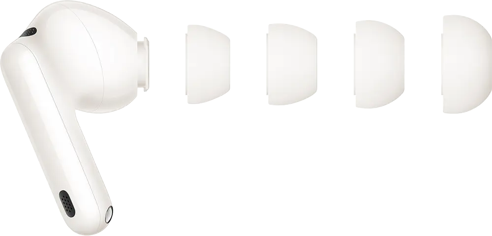 سماعات اذن لاسلكية هواوي 7I، بلوتوث 5.4، تقنية ANC 4.0، مقاومة للماء ip54، بطارية 510 مللي أمبير، وقت تشغيل 35 ساعة، تحكم باللمس، أبيض، T0025