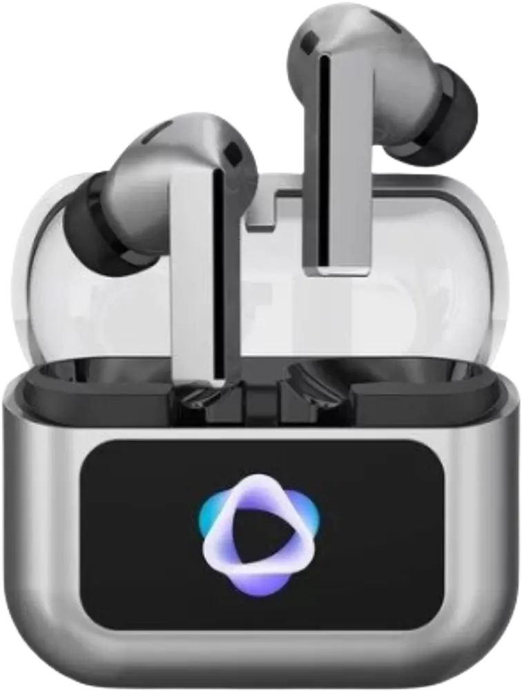 سماعة أذن لاسلكية إنفينيكس AI BUDS، بلوتوث 5.4، تدعم ANC، 4 ميكروفون، ترجمة فورية ، شاشة تعمل باللمس، وقت تشغيل 36 ساعة، رمادي، XE37