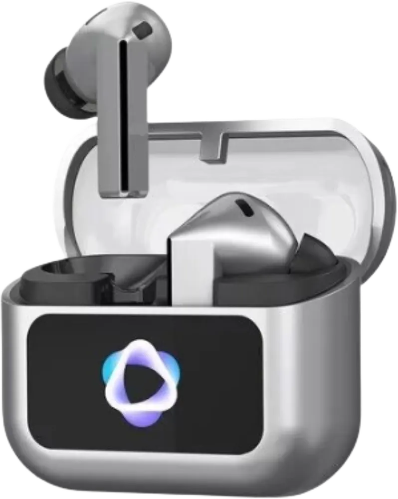 سماعة أذن لاسلكية إنفينيكس AI BUDS، بلوتوث 5.4، تدعم ANC، 4 ميكروفون، ترجمة فورية ، شاشة تعمل باللمس، وقت تشغيل 36 ساعة، رمادي، XE37