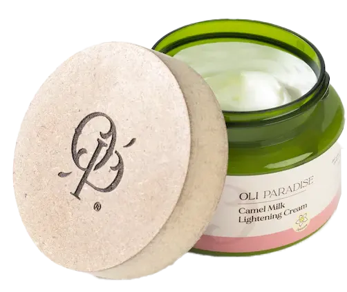 كريم تفتيح البشرة حليب الابل بالياسمين من اولي باراديس، 80 مل