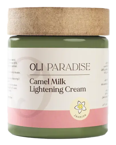 كريم تفتيح البشرة حليب الابل بالياسمين من اولي باراديس، 150 مل