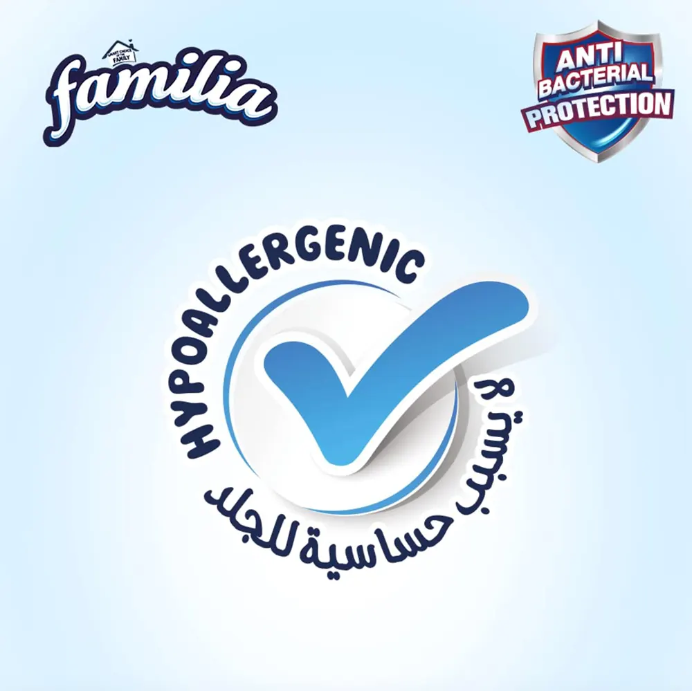 White Compressed Toilet Tissue, 2 Rolls