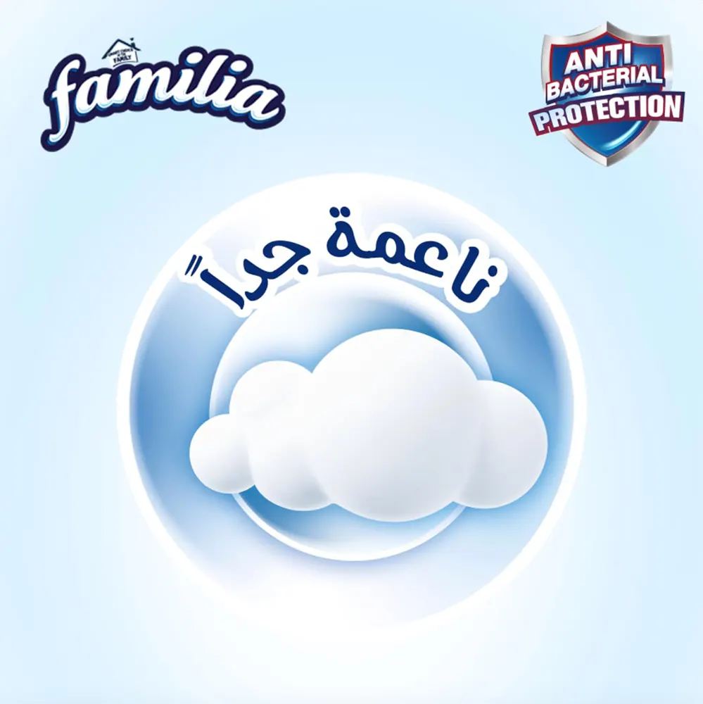 White Compressed Toilet Tissue, 2 Rolls