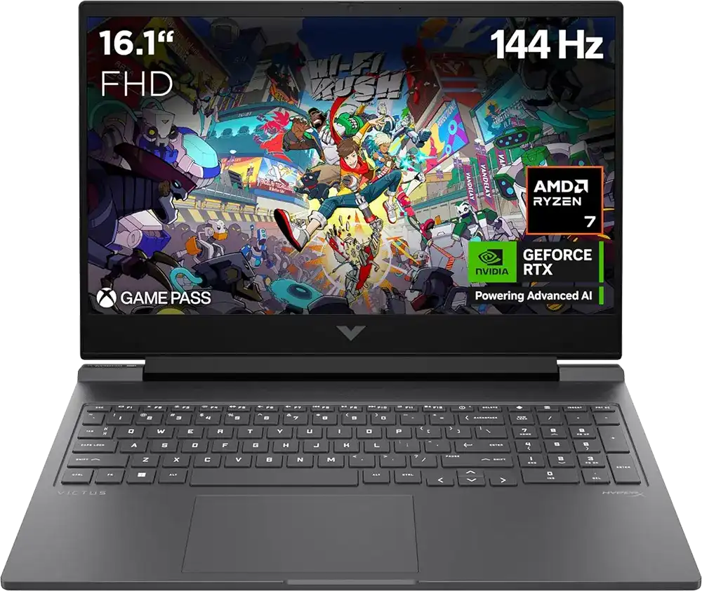 لاب توب للألعاب اتش بي فيكتوس 16-R0042NE ، معالج إنتل® كور™ i7-13700H، الجيل الثالث عشر ، رامات 16 جيجابايت، هارد ديسك سعة 1 تيرابايت SSD ، كارت شاشة NVIDIA® GeForce RTX™ 4060، سعة 8 جيجابايت GDDR6، شاشة مقاس 16.1 بوصة FHD IPS، نظام التشغيل دوس، فضي ميكا