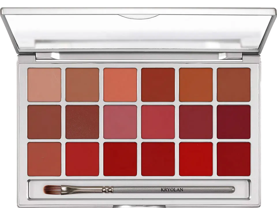 باليت احمر شفاه كريولان شير، 18 لون