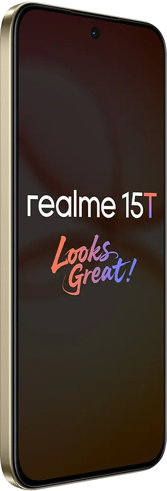 Realme 15T Dual SIM, 256GB Memory, 8GB RAM, 5G, Flowing Silver