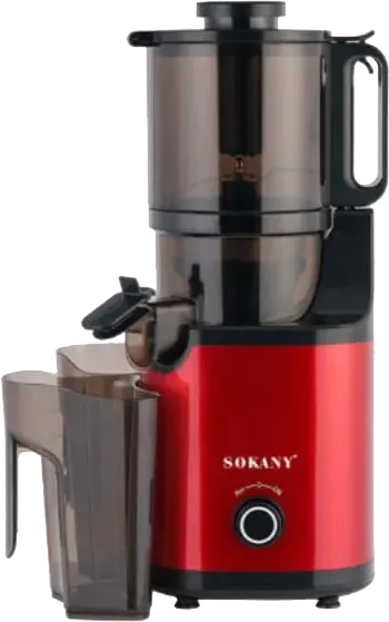 عصارة فواكه سوكاني، 800 وات، أحمر، SK-01009 (بضمان المغربي )