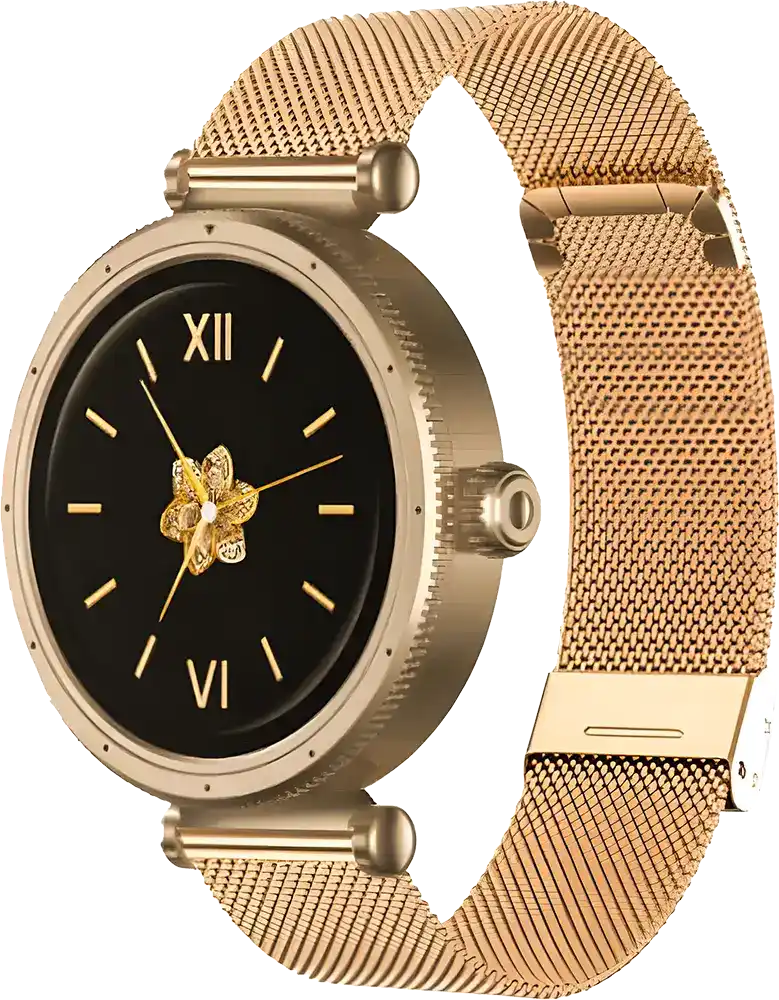 Smart Gate Lady Smart Watch SGW-LGLD, 1.91" AMOLED Touch Screen , Bluetooth V5.3 , IP68 Water Resistance , 200 mAh Battery , Gold