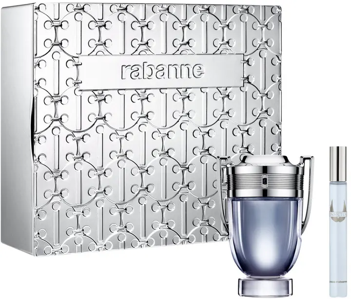Paco Rabanne Invictus Set For Men Edt, 100 Ml + 10 Ml