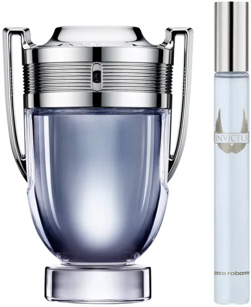 Paco Rabanne Invictus Set For Men Edt, 100 Ml + 10 Ml