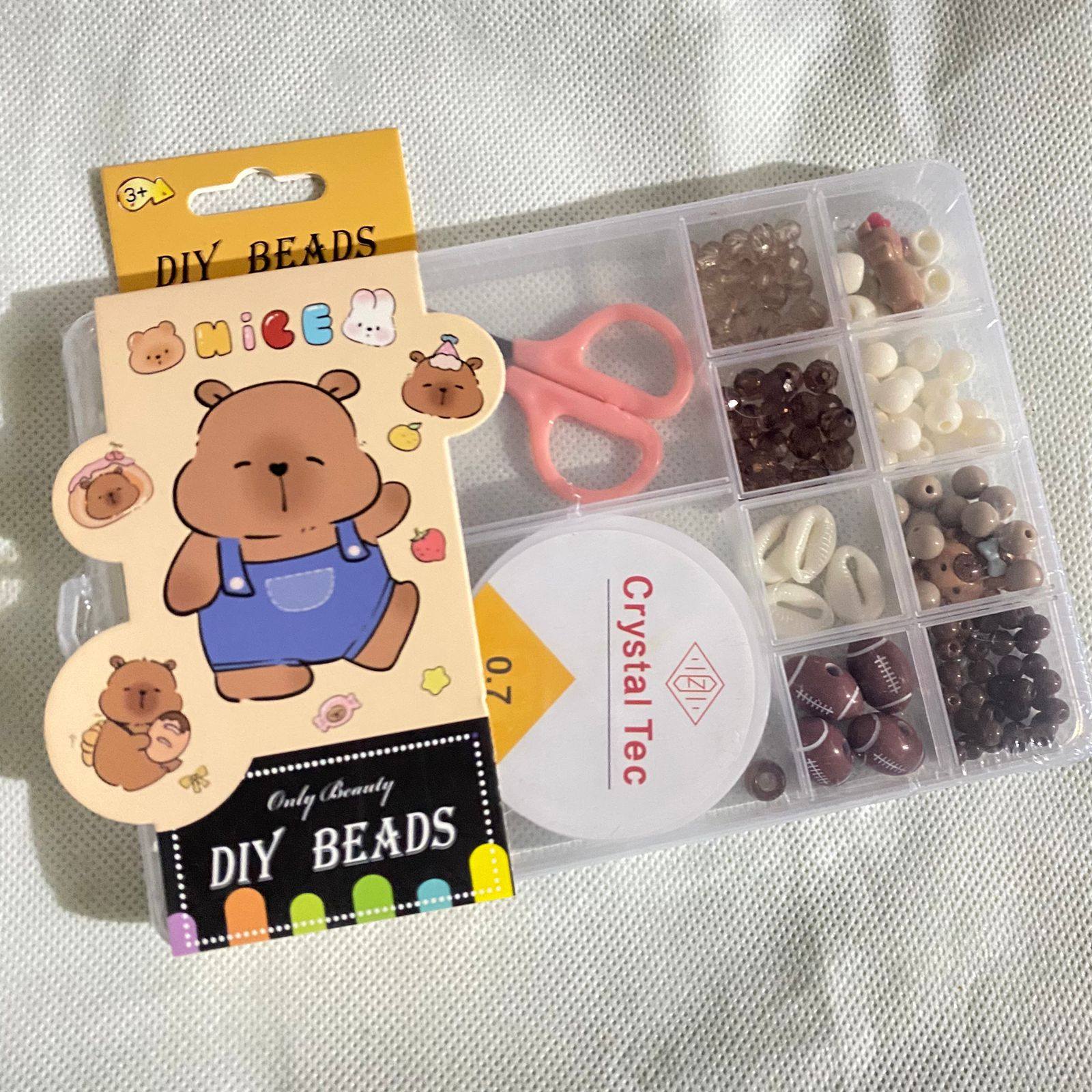 لعبة يدوية خرز بنات شخصيات ، 6257-1