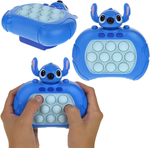 Pop-It Kids Toy, Stitch Design, Multicolor, 509-508