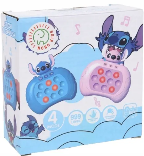Pop-It Kids Toy, Stitch Design, Multicolor, 509-508