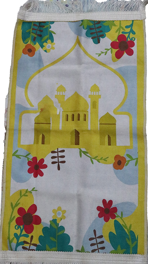3D children's prayer mat, various shapes.