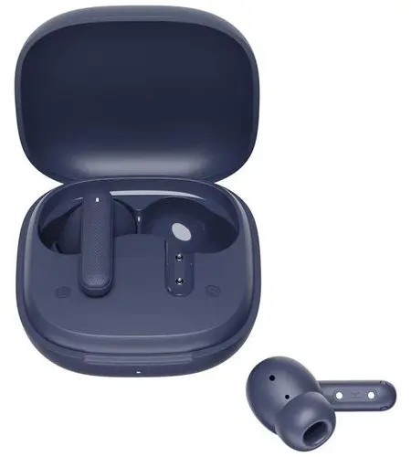 QCY T43 Wireless Earphones, Bluetooth 5.3, Noise Reduction, 35 Hour Playtime, Dark Blue, BH24QT43A