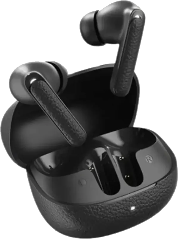 سماعة اذن لاسلكية كيو سي واي T15، بلوتوث 5.5، خاصية ANC تكيفي حتى 45 ديسيبل، وقت تشغيل 25 ساعة، رمادي غامق، BH24HT15A