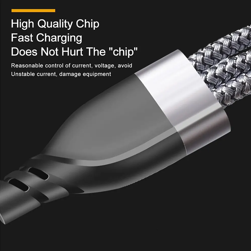 Riversong INFINITY 08 Fast Charging Cable, 60W Charging Power, 1.2m, 5 in 1, Gray, C60