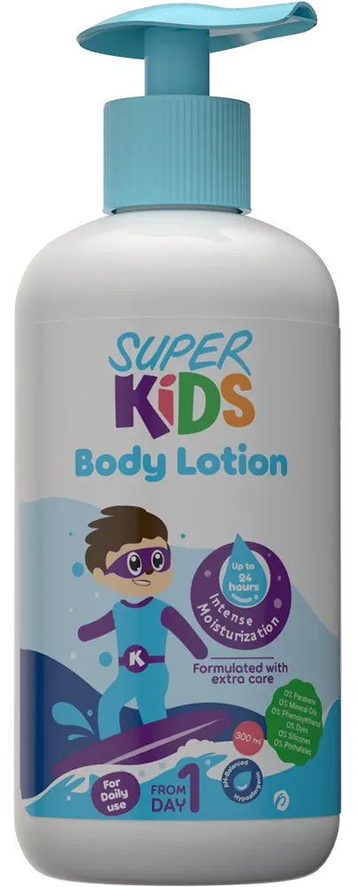 لوشن الجسم من سوبر كيدز، 300 مل
