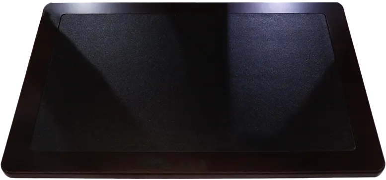 Wooden desk set, 7 pieces, black, K-MAX 207