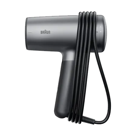 استشوار شعر براون سيلك ابيل، 2100 وات، 3 إعدادات حرارة، 3 سرعات، رمادي، BRHD435E (بضمان تك مي)